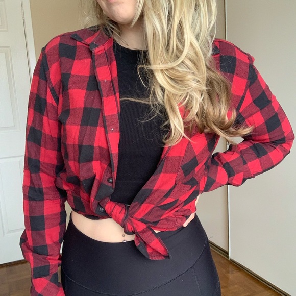 TNA “Boyfriend” Button Up - Buffalo Check - XS - Picture 8 of 9